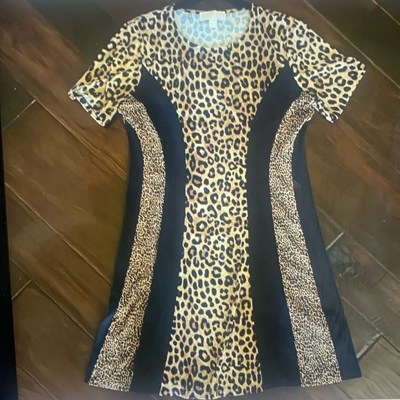 Michael Kors Animal Print Dress - Picture 1 of 4